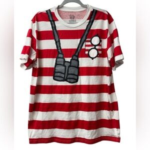 Where is Waldo? Graphic Tee Adult Unisex Size Large